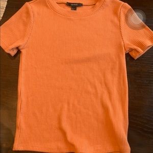 orange forever 21 top